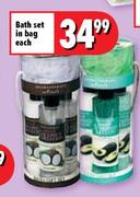 Bath Set In Bag Each