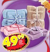 3-Piece Cotton Towel Set