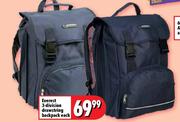 Everest 3 Division Drawstring Backpack