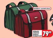 Fullmarks 6 Division Briefcase backpack