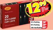 Indoor Flashing Fairy Lights-35's
