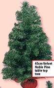 Velvet Noble Pine Table Top Tree-45cm