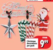 Christmas Decorations Per pack
