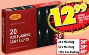 Indoor Non Flashing Fairy lights-50's