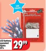 LED battery operated Lights-20's