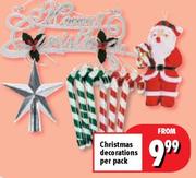 Christmas Decoration Per Pack