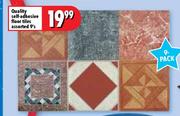 Quality Self-Adhesive Floor Tiles Assorted 9's