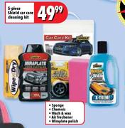 5-Piece Shield Car Care Cleaning Kit