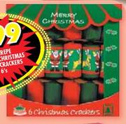 Crepe Christmas Crackers-6'ss