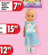 Party Girl Doll In Polybag-22cm