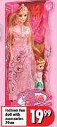 Fashion Fun Doll With Accessories-29cm