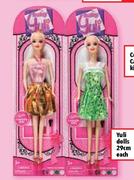 Yuli Dolls 29cm-each
