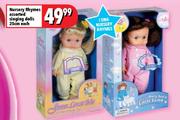 Nursery Rhymes Assorted Singing Dolls-25cm