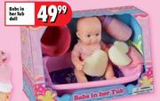 Babs In Her Tub Doll