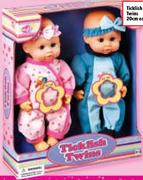 Ticklish Twins-20cm Each