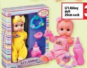 Li'I Abbey Doll-20cm Each