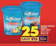 Danone Nutriday Smooth Dairy Snack-900g Each