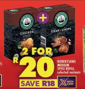 Robertsons Medium Spice Refill-For 2