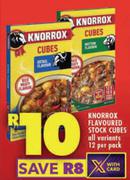 Knorrox Flavoured Stock Cubes-12 Per Pack