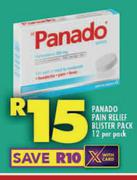 Panado Pain Relief Blister-12 Per Pack