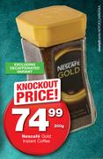 Nescafe Gold Instant Coffee-200g