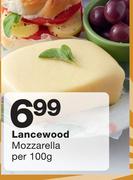 Lancewood Mozzarella-Per 100g