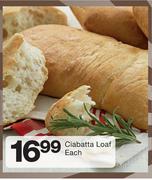 Ciabatta Loaf-Each