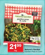 Nature's Garden Garden Peas & Corn-1kg