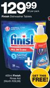 Finish Dishwasher Tablets-56 Per Pack