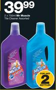 Mr Muscle Tile Cleaner Assorted-2 x 750ml