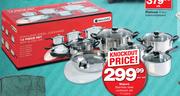 Majore 12 Piece Stainless Steel Cookware Set-Per Set