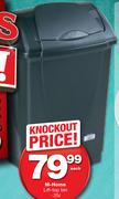 M-Home 25Ltr Lift Top Bin-Each