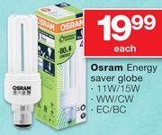 Osram Energy Saver Globe-Each