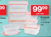 Prolock 7-In-1 Container Set-Per Set