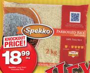 Spekko Long Grain Parboiled Rice-2Kg