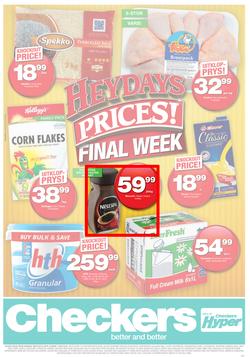 Checkers Northern Cape : Heydays Prices Final Week (8 Feb - 14 Feb 2016), page 1
