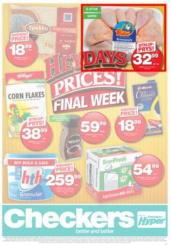Checkers Northern Cape : Heydays Prices Final Week (8 Feb - 14 Feb 2016), page 1