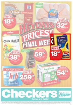 Checkers Northern Cape : Heydays Prices Final Week (8 Feb - 14 Feb 2016), page 1