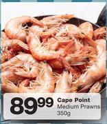 Cape Point Medium Prawns-350g