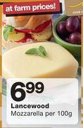 Lancewood Mozzarella-Per 100g