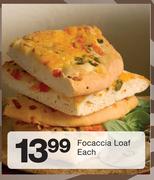 Focaccia Loaf-Each