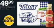 Today Frozen Sausage Rolls Assorted 30's & 500ml Wellington's Sweet Chilli Sauce