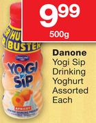 Danone Yogi Sip Drinking Yoghurt Assorted-500g