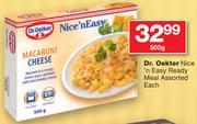 Dr.Oekter Nice n Easy Ready Meal Assorted-500g Each