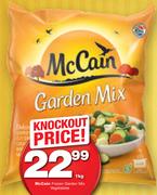 McCain Frozen Garden Mix Vegetables-1Kg