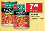 Rhodes Braaismoor Verskeidenheid-410g Elk