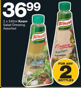 Knorr Salad Dressing Assorted-2x340ml