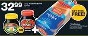 Marmite/Bovril Spread 250g+ Free Sasko Premium White Bread 700g