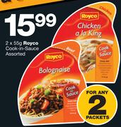 Royco Cook-In-Sauce Assorted-2x55g