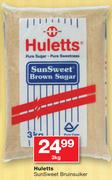 Huletts SunSweet Bruinsuiker-3Kg